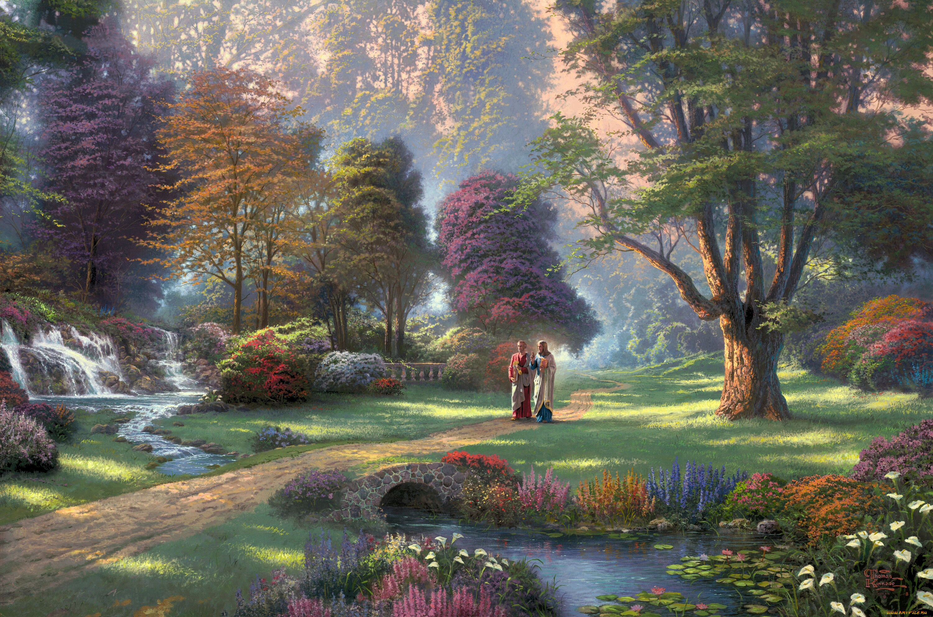 , thomas, kinkade